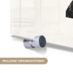 Modern - Halve cirkel - Goud - Zwart plexiglas 5mm klein -zzsysteem_NL