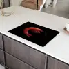Garnaal - Rood - Dieren Inductie beschermer vinyl 3mm klein -sfeer8