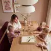 Tulp - Minimalistisch - Beige Dienblad Rechthoek middel -sfeer4