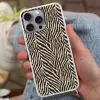 Zebra - Klassiek - Zwart Hoesje iPhone 16 Pro Max met koord klein 804 -sfeer3