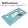 Surfboard - Water - Badpak - Oranje Muismat XXL klein -sfeer4