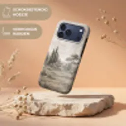 Vallei - Bos - Natuur - Groen Toughcase MagSafe Apple iPhone 17 Pro Max klein -USP_RandenV_NL