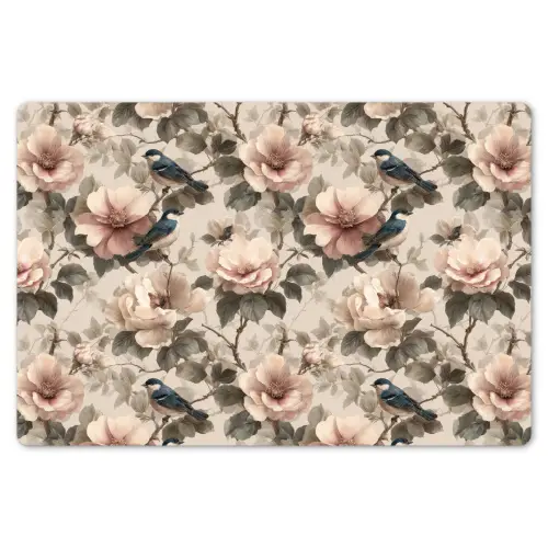 Klassiek - Vogels - Kleurrijk Placemat vinyl groot 368 -zzsfeer1_Kitchenyeah-website
