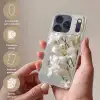 Lelies - Boekte - Wit - Meeldraden Telefoonhoesje iPhone 17 Pro klein -sfeer3_NL