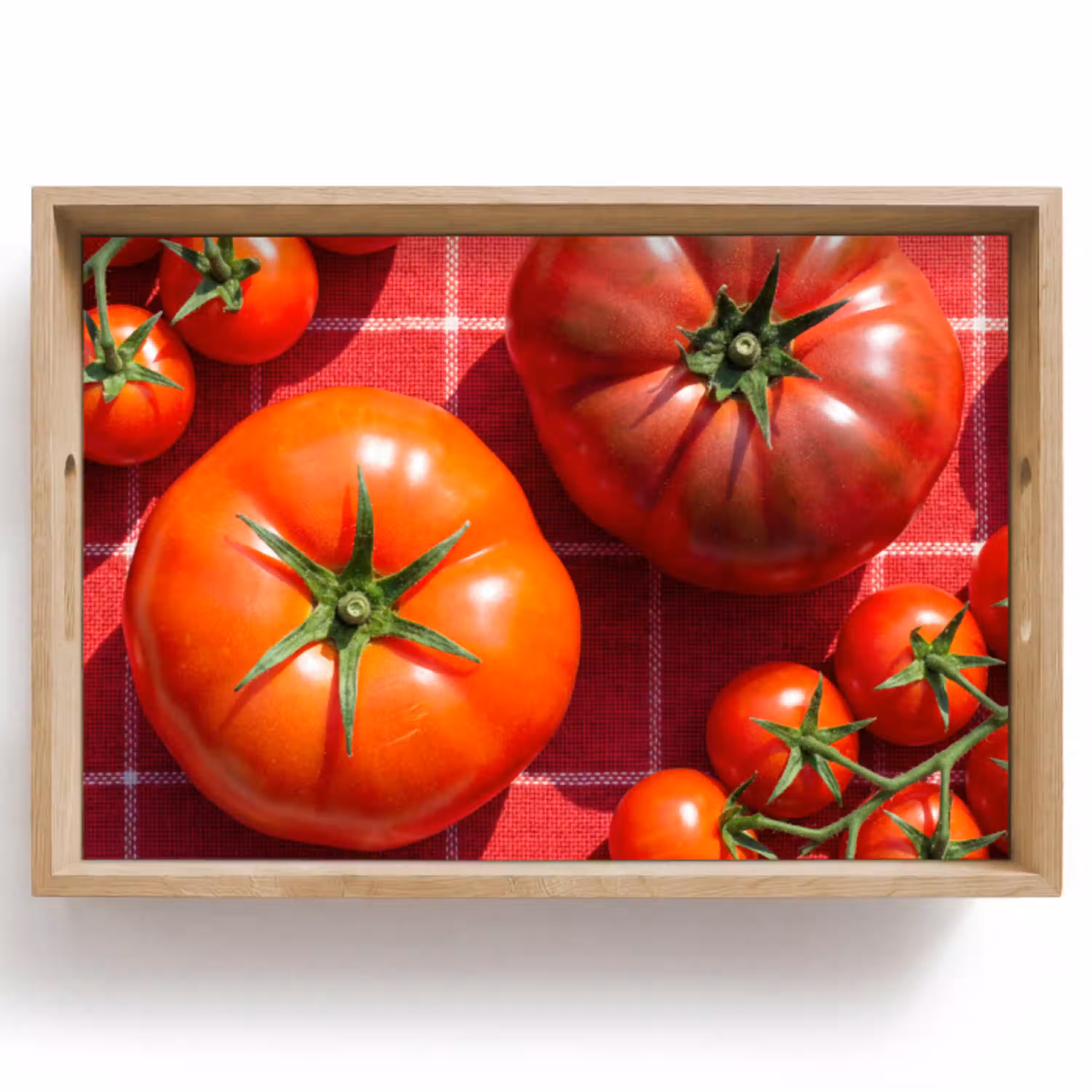 Tomaat - Rood - Eten Dienblad Rechthoek middel -z3d_shopping