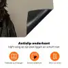 Kokskleding - Zwart - Hondje Inductie beschermer vinyl 3mm klein -zzzzzzz-td-onderkant
