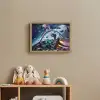 Dino - Ruimte - Jongens Light Box met batterij (Wandlamp kind) middel -sfeer2_kind