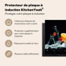 Carnaval van Vruchten en Water Inductie beschermer vinyl 3mm middel -usfeer2_FR