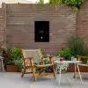Spreuken - Lief - Quotes Tuinposter op houten frame 2 cm dik klein -sfeer3