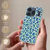 Panterprint - Blauw - Groen - Dierenprint Telefoonhoesje iPhone 17 Pro klein -sfeer3_NL