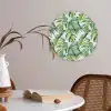 Bohemian - Bladeren - Bloemen - Tropisch Akoestische PET Vilt - Rond klein -sfeer3
