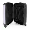 Licht lavendelkleurige tint NBS - Handbagage koffer - Kinderen Unisex middel -binnenkant