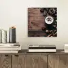 Winter - Houtlook - Stilleven aluminium wit klein -sfeer1