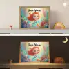 Zeemeermin - Vissen - Koraal Light Box met batterij (Wandlamp kind) middel -sfeer3_kind