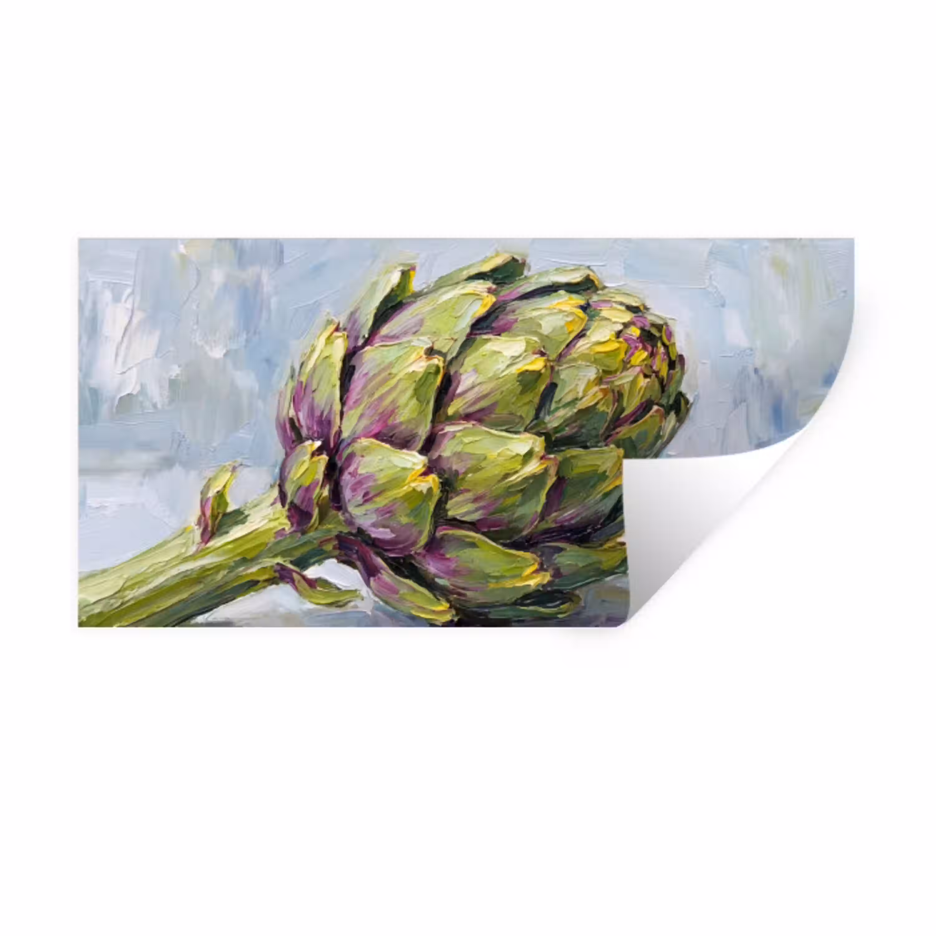 Eten - Artisjok - Modern Muursticker klein -3d