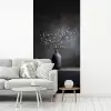 Takken - Vaas - Bolletjes - Wit fotobehang vinyl groot -woonkamer