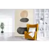 Japandi - Wabi sabi - Beige fotobehang vinyl groot -stoel