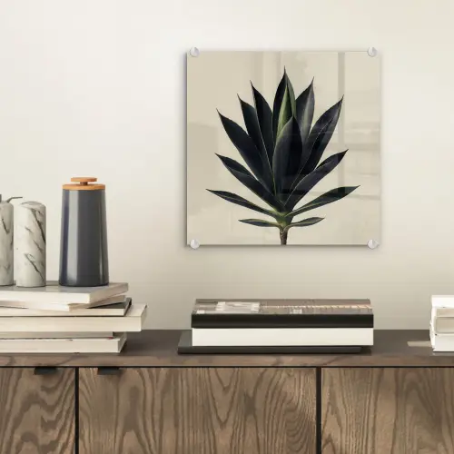 Agaveplant - Symmetrisch - Groen plexiglas 5mm klein -sfeer1