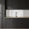 Marmer - Textuur - Grijs - Marmerlook keuken achterwand 2 middel -sfeer1