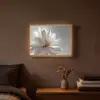 Bloem - Wit - Neutraal Light Box met batterij (Wandlamp) middel -sfeer4