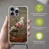 Duif - Bloemen - Natuur Hoesje iPhone 16 Pro Max met koord klein -sfeer2_NL