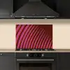 Lijnen - Rood - Beweging keuken achterwand spatscherm klein -sfeer1