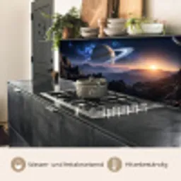 Fantasy - Kosmos - Landschap keuken achterwand 2 middel -usp_DE
