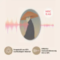 Minimalistisch - Silhouet - Oranje Akoestische PET Vilt - Rond klein -USP_DE
