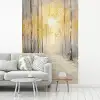 Winter - Abstract - Sneeuw - Natuur - Zon fotobehang vinyl groot -woonkamer