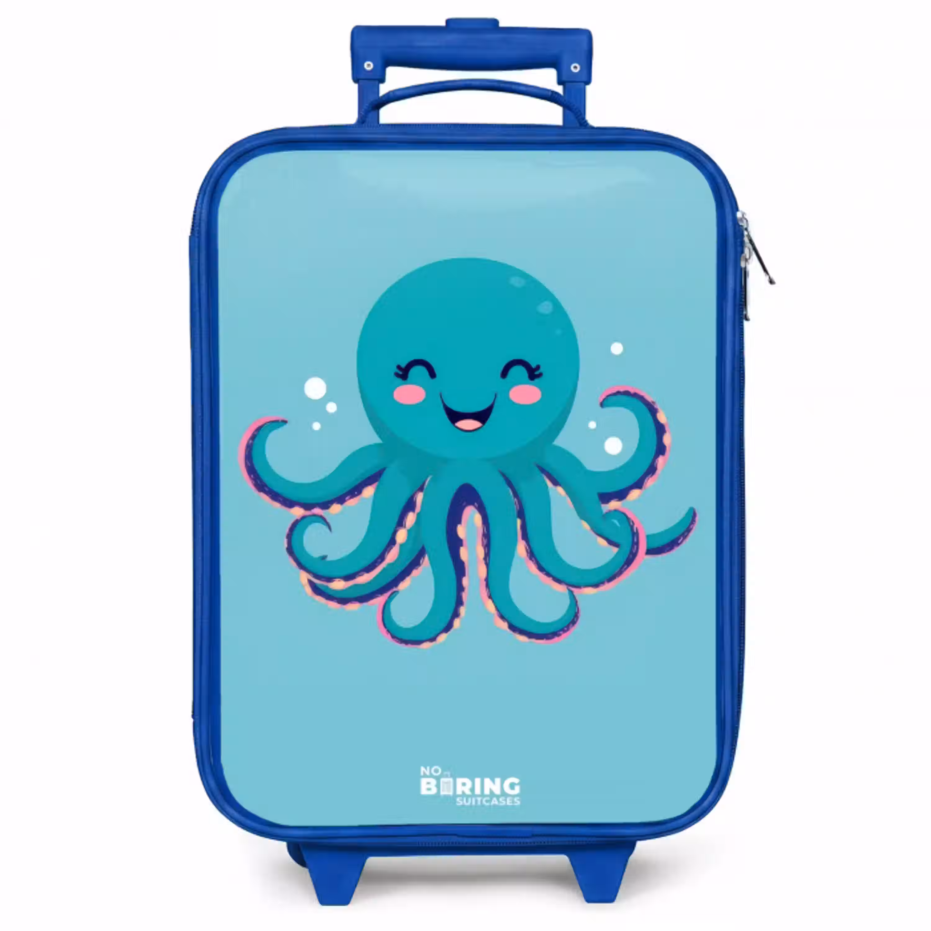 Octopus - Water - Blauw Kinderkoffer - Blauw klein -zzz_website3d