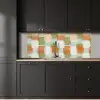 Retro - Patroon - Pastel keuken achterwand 2 middel 871 -sfeer1