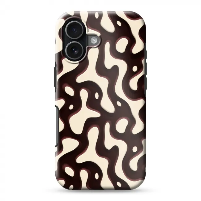 Telefoonhoesje Toughcase - Organisch - Krachtig - Bruin