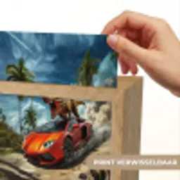 Sportauto - Rood - Dino Light Box met kabel (Kinderlampje) klein -USP_websiteprintNL
