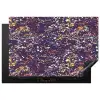 Spat - Abstract - Stippen Inductie beschermer vinyl 3mm klein 276 -3d