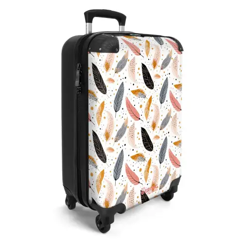 Boho - Verenpatroon NBS - Handbagage koffer - Kinderen Unisex middel -productfoto_3d