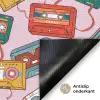 Cassette - Patroon - Roze Deurmat klein 898 -antislip_NL