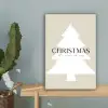 Kerstboom - Japandi - Christmas - Beige canvas 2cm klein -sfeer4
