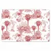 Jungle - Natuur - Rood Placemat vinyl groot 368 -zzsfeer1_Kitchenyeah-website