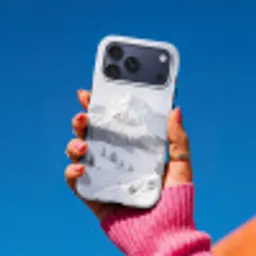 Berg - Sneeuw - Winter - Natuur - Wit Toughcase MagSafe Apple iPhone 17 Pro Max klein -Sfeer1V
