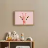 Giraffe - Illustratie - Roze Light Box met batterij (Wandlamp kind) middel -sfeer2_kind