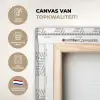 Grafisch - Patroon - Modern -  Opvallend - Begrensd canvas 2cm xxl 828 -sfeer2