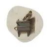 Puttertje - Oude Meester - Carel Fabritius Wandcirkel Organisch Forex 3mm klein -3d