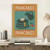 Pannenkoeken - Siroop - Illustratie - Oranje PET vilt klein -sfeer1