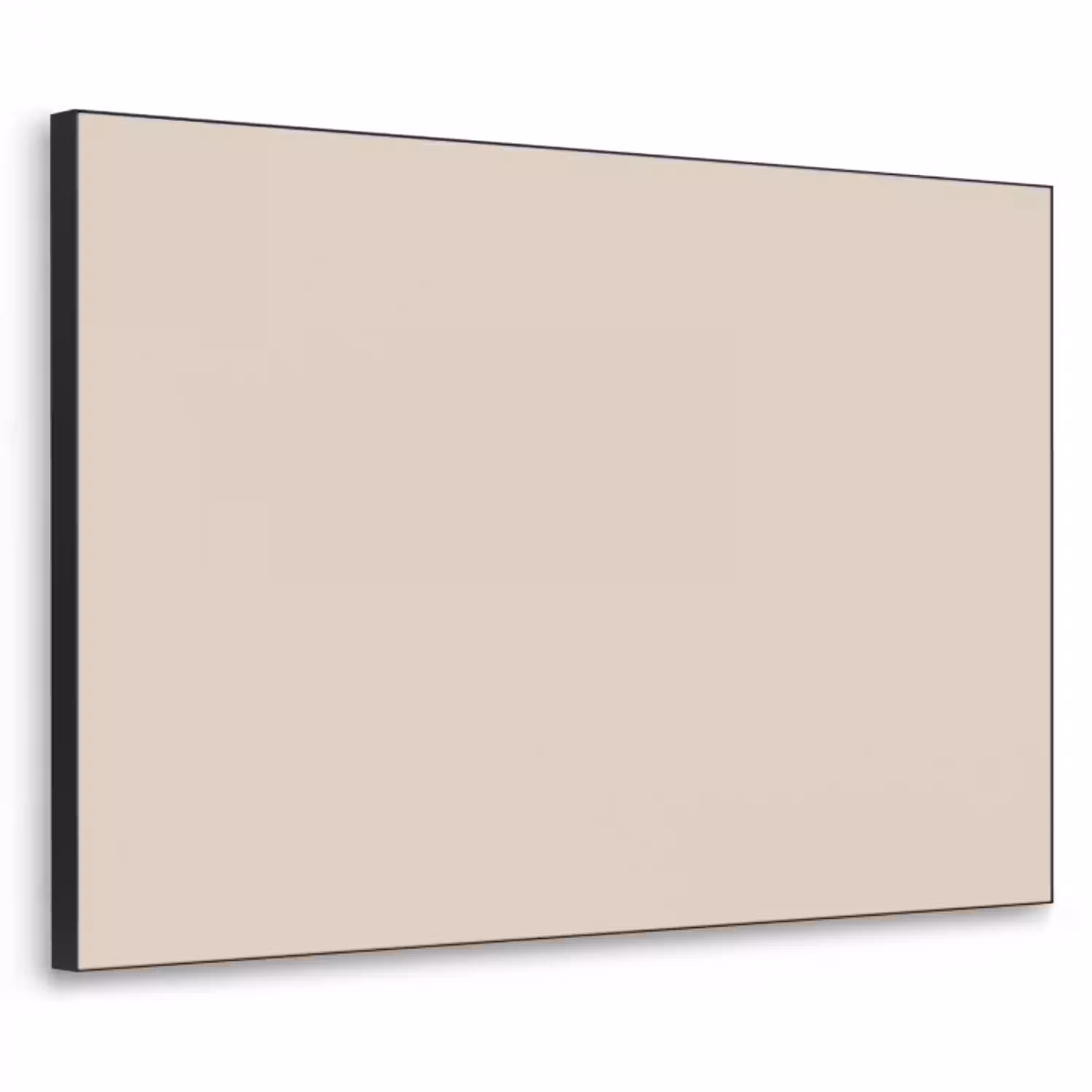 Raw - Linen - Nude Textielframe zwart klein 947 -3d
