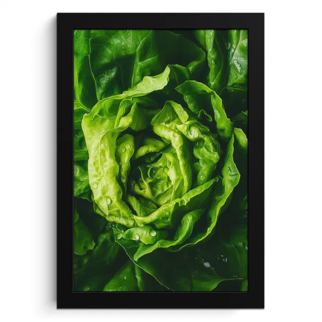Groente - Sla - Groen KitchenYeah - Keuken - Fotolijst klein -3d
