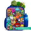 Monster met 1 Oog Kinderrugzak - Blauw middel -inhoud_NL