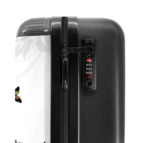 Vlinderstorm NBS - Handbagage koffer - Unisex middel -slot