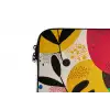 Vormen - Stippen - Kleurrijk laptophoes neopreen klein -detail