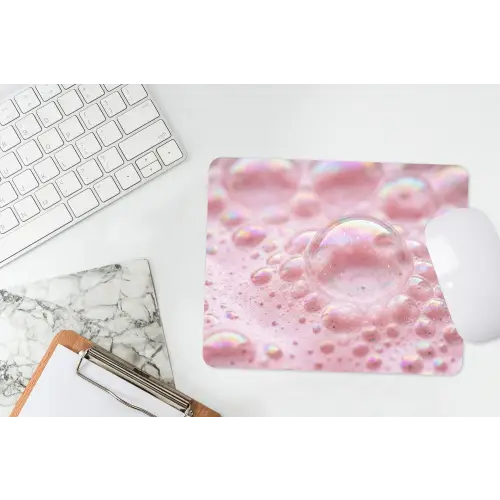 Schuim - Structuur - Roze muismat rubber klein -witbureau
