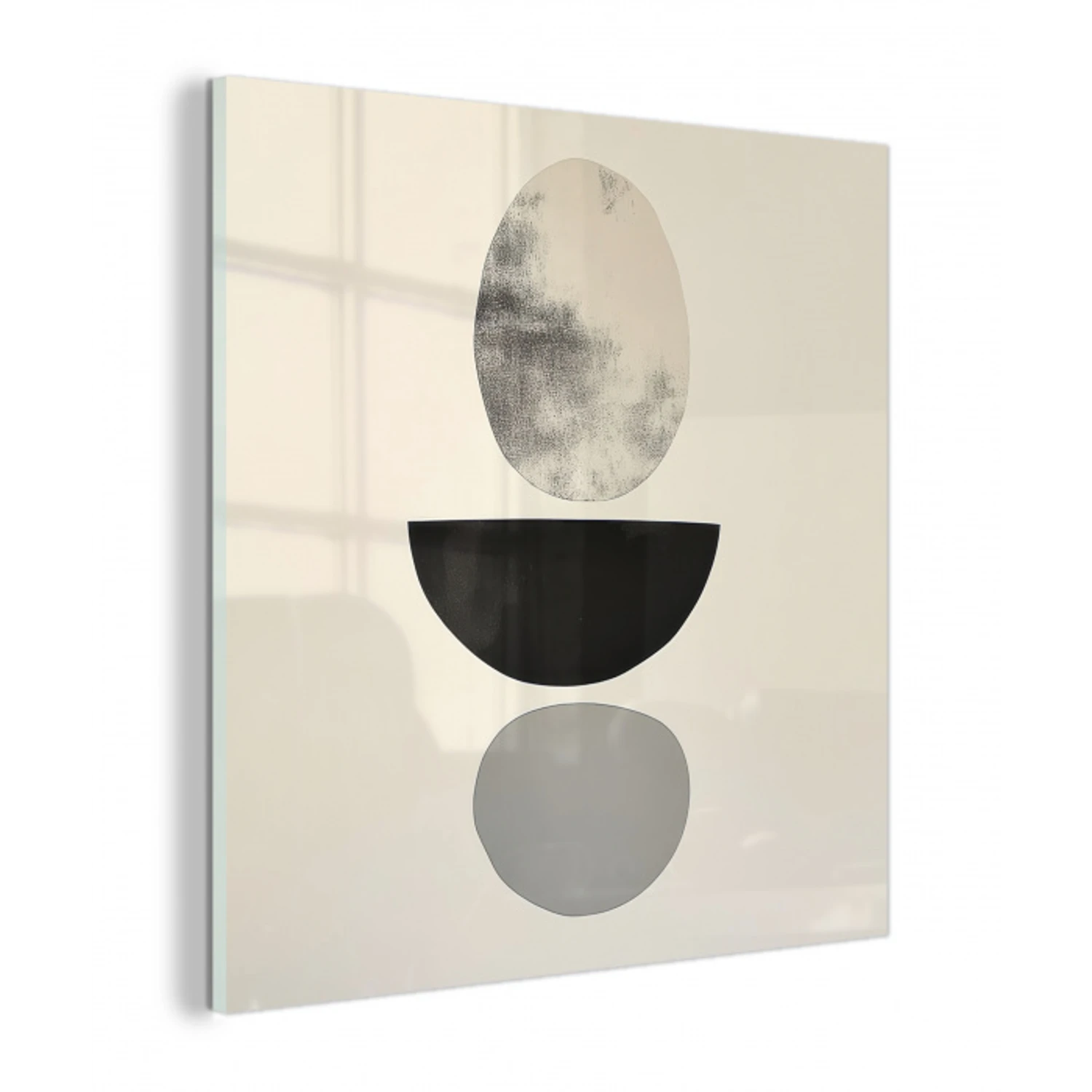 Beige - Japandi - Wabi sabi plexiglas 5mm klein -z3d